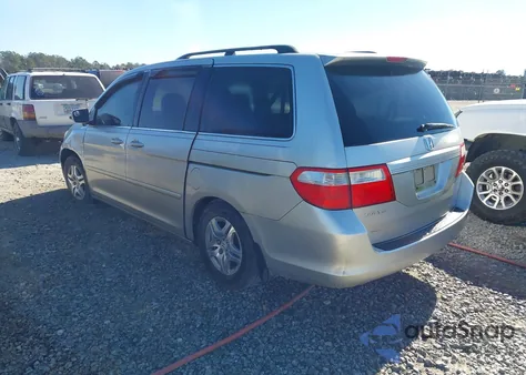 2007 Honda Odyssey Ex from USA, damaged, VIN 5FNRL38457B403202